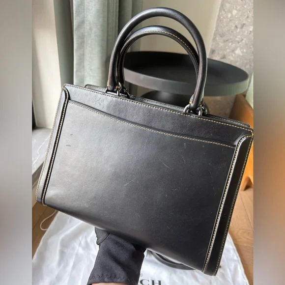 COACH Zoe Carryall Bag With Leather Sequins - Picture 9 of 16